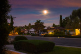 Moonrise over Verano Drive