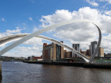 Gateshead Millennium Bridge - Open