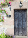 Door to the Old Hall, Youlgreave