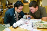 Waiter and Diner -Hi-Tech translator