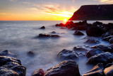 Midnight Sunset - Greenland Sea