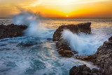 Atlantic Waves at Dusk