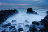 Volcanic Coastline Sunset