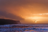 Atlantic Winter Sunset