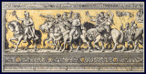 Dresden - Procession of Princes or Frstenzug - A section of the mural. 