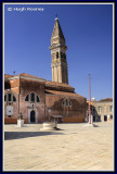 Venice - Burano Island - Piazza Baldassarre Galuppi