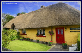 Ireland - Co.Limerick - Adare - Thatched cottage in the village 