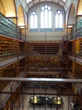 The museum library-with thousands of volumes on art, sailing, trade and history