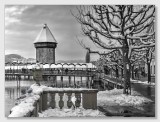 Winter mood and Chapel Bridge