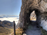 Walking way on Mount Pilatus