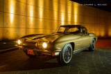 1963 Corvette At Night