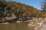 CUMBERLAND FALLS, LOOKING DOWNSTREAM