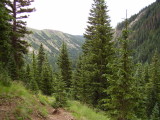 Climbing out of Canyon Rincon