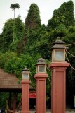 Light posts and the jungle