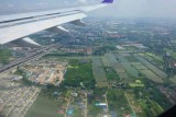 Flying over Bangkok