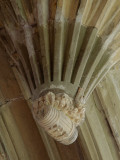 detail of the pendant vault in the Morton Chapel