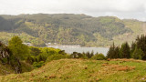 Crinan harbour from Barr Mor