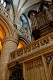 Nave, organ and rood screen