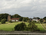 Levington church and old rectory 