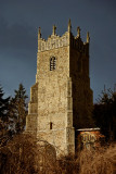 Church of St Mary - hailstorm approaching fast