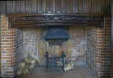 Paycockes - a fireplace