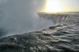 At the edge of the Horseshoe Falls