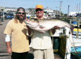 Tommy, thats a big striped bass!!