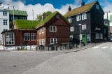 Maisons traditionnelles  Kirkjubur  Trshavn / Traditional houses at Trshavn