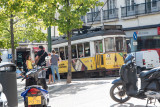 Vieux tramway de Lisbonne