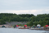 Lägerplatsen norr om Brändö.