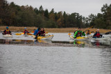 Många fina små passager på under dagens paddling.