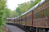 The outbound KY Derby train near Clarks Station Ky 