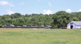 117 rolls through the farmland just North of Grove