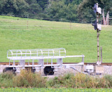 The Northbound searchlights are still standing at Bowen, with the ugly new beanpole laying on the ground 