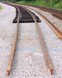 08/17/13 Current end of the new #2 track at Elihu. Once the Pittman Creek bridge is complete, they can continue South 