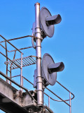 GRS Model SC searchlight signals at Waynesburg KY