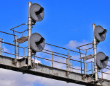 GRS Model SC searchlight signals at Waynesburg KY 