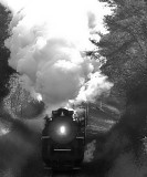 Storming out of Wabash on the Westbound trip