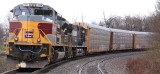 Lackawanna 1074 with train 289 holds the main at West Waddy, waiting on 285 & 23G