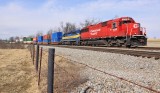 CP SD60 #6229 and ICE SD40-2 #6412 hustle NS 295 down the valley at Palm
