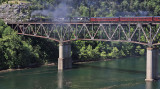 Southern steam over the Cumberland River 