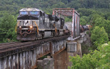 112 crosses the Clinch River bridge at Clinton, TN 