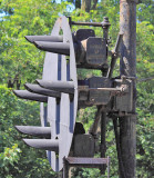 The Eastbound PRR Posistion Light signals at Portage 