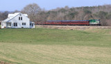 Southern 8099 fills in for SR 630 on a Northbound excursion at Roddy, TN 