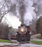 Blasting through downtown Rock Spring 