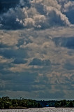 The Baltic sea and a dramatic sky, Sweden