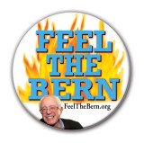 Feel The Bern! Bernie button