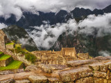 Ruins at Machu Picchu During a Break in the Rain