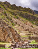 Inca Ruins in Ollantaytambo, Peru