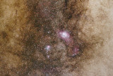 Lagoon and Trifid widefield
